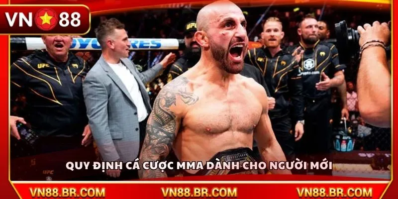 Quy định cá cược MMA dành cho người mới